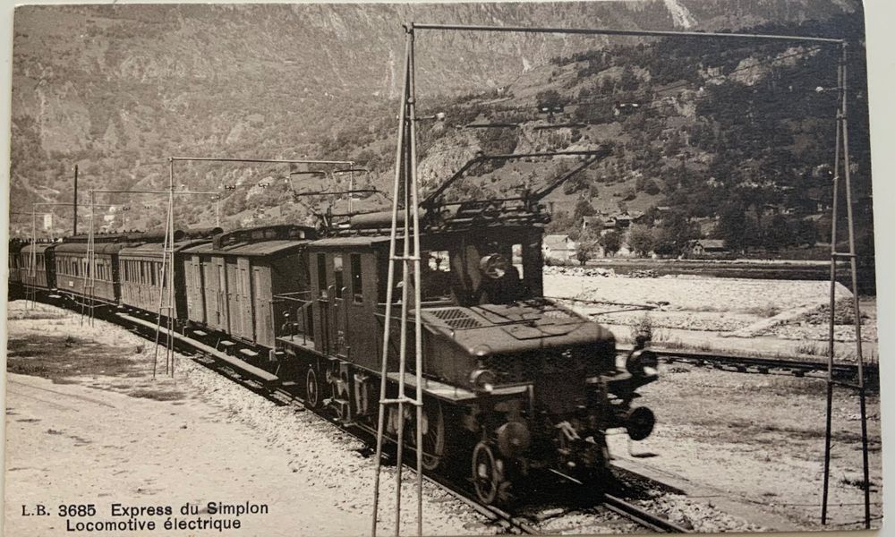 AK Express du Simplon Locomotive éléctrique - 3685 (Gebraucht) in ...