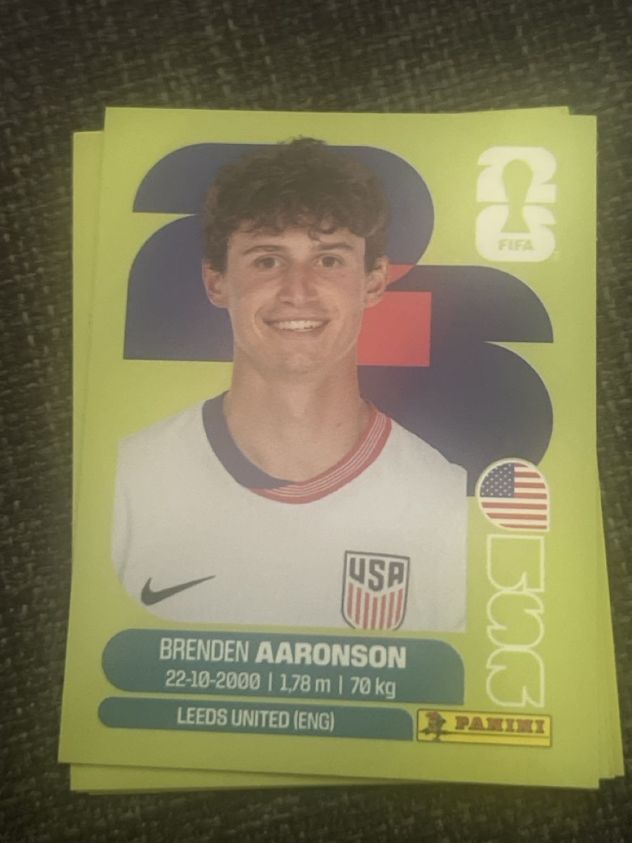Panini Carte collezionabili: Panini Sticker Aaronson – Nuovo (secondo la descrizione) da Basel venduto da Dambiii