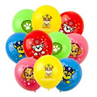 Paw Patrol Ballons für Kindergeburtstag (Packung a 10 St.)