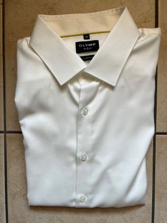 Hemd langarm Olymp No. 6 Super Slim Grösse 43 - neu