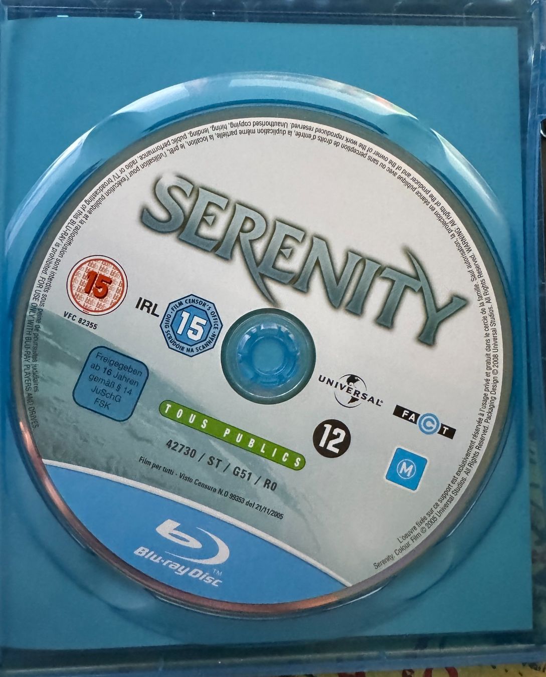 Tous les DVDs: Serenity (2005) - Blu-ray – D'occasion à Semsales par __Florian__ 3