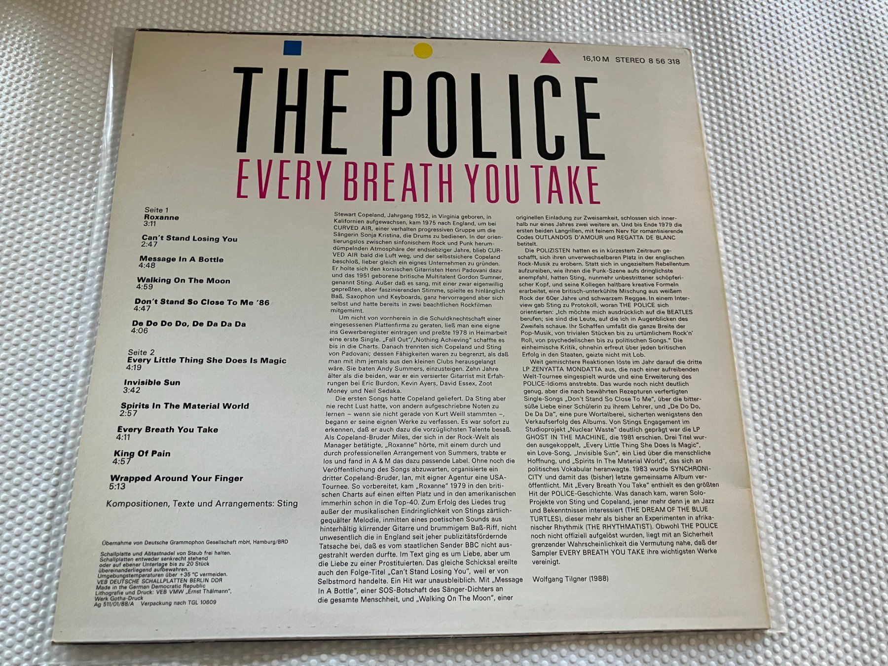 Dischi in vinile: The Police – Usato da Aarwangen venduto da Jukebox3 2