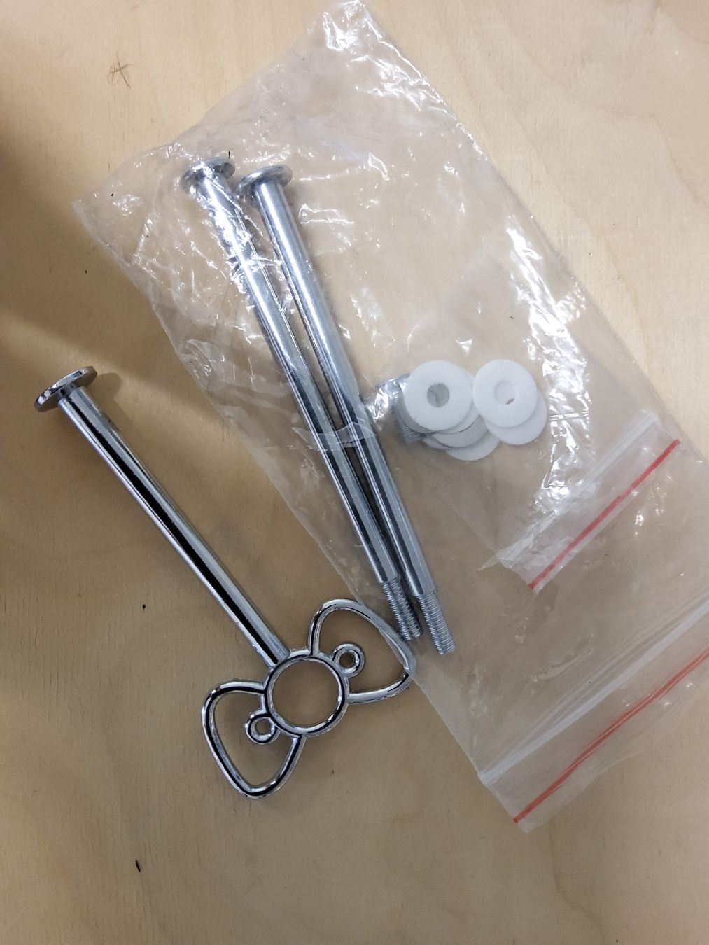 Kit bricolage: Etagere Ständer Set, Silber, mit Masche  – Nuovo (secondo la descrizione) da Hinwil venduto da Nabe1