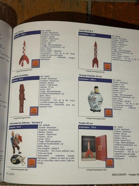 Libri: Guide des prix figurines Tinrin – Usato da chambesy venduto da Bouille 3