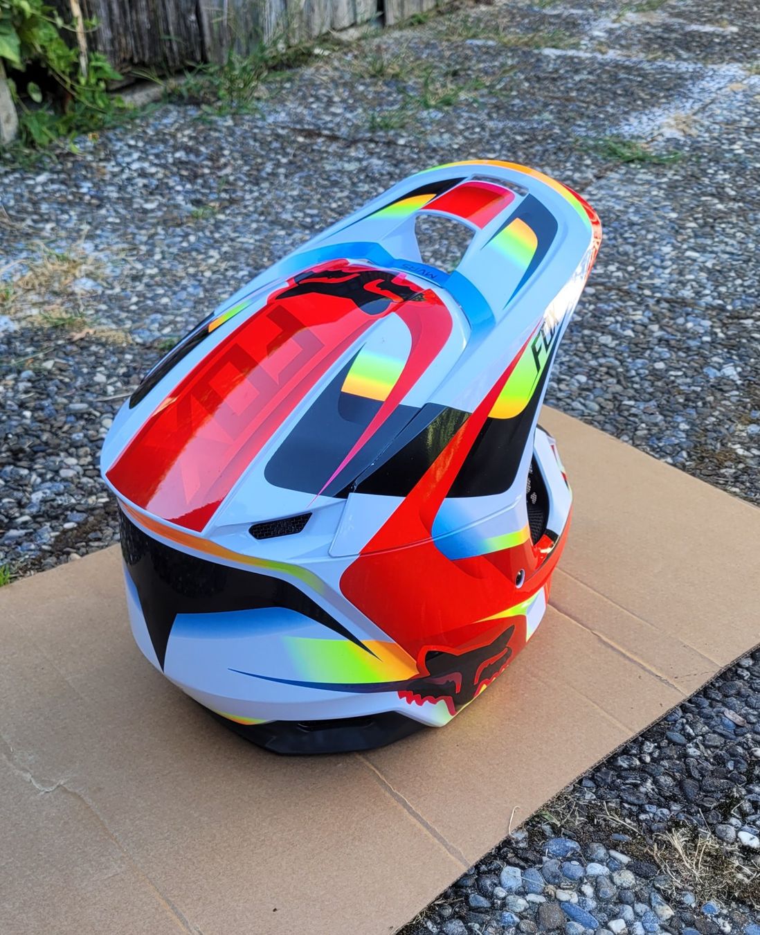 Fox Caschi & visiere: Fox Cross MX Sumo Helm grösse S – Usato da Wangen b. Olten venduto da Bonsai76 2