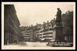 AK St. Gallen, Mit Vadian Denkmal