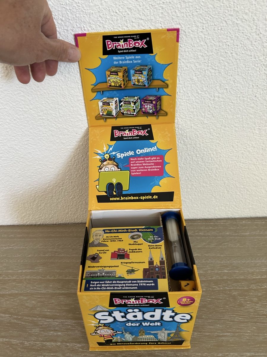 Spiele: BrainBox Städte der Welt  neuwertig, komplett – Neu (gemäss Beschreibung) aus Wolhusen von eve_m6cg 1