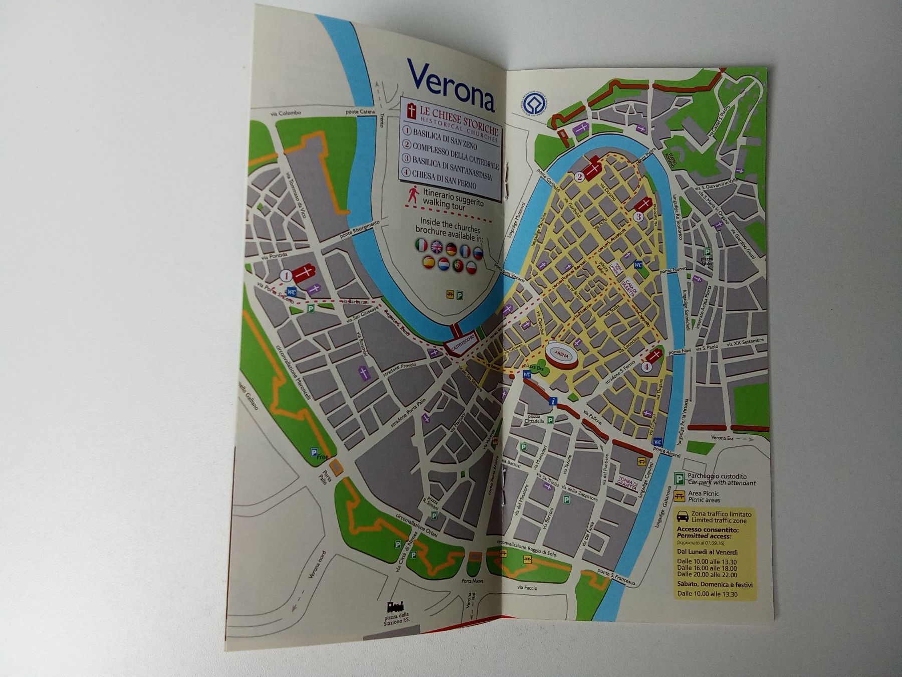 Libri: Verona - Besucherweg der historischen Kirchen – Usato da Bilten venduto da Bora3 4