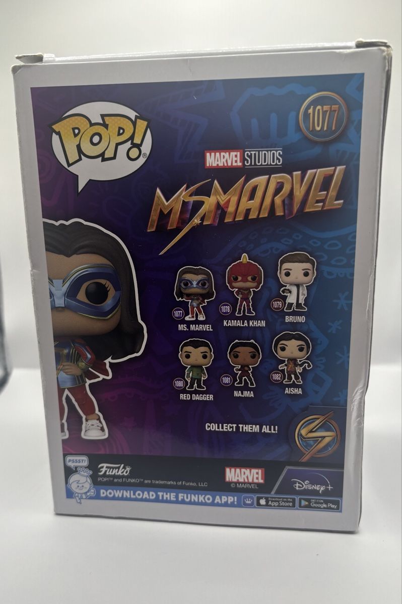 Funko Statuette: Funko Pop! Ms. Marvel 1077 in OVP – Nuovo (secondo la descrizione) da Herisau venduto da Seyashop1 4