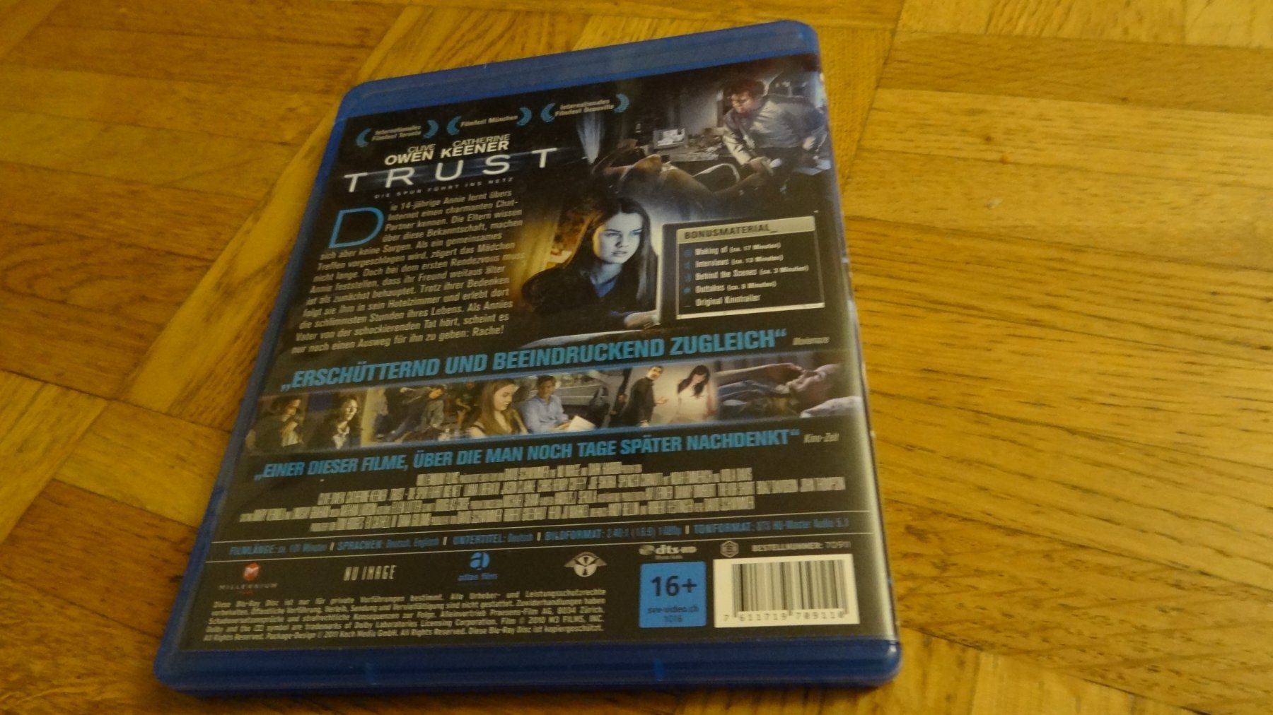 Tutti i DVDs: Trust BLU-RAY – Usato da Olten venduto da Disc-Verkauf 2