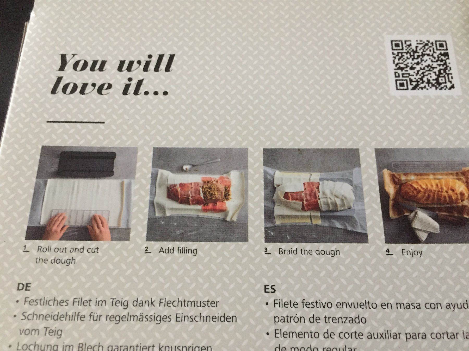 Betty Bossi Teglie da forno: Backblech Filet im Teig Betty Bossi – Nuovo e nell'imballaggio originale da Winterthur venduto da delfin1314 1