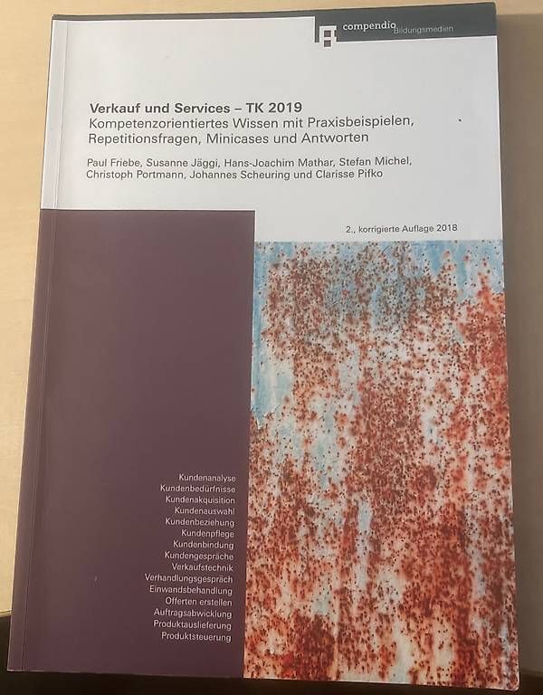 Libri: Verkauf und Services - TK 2019 – Usato da Bad Zurzach venduto da lor_7hyd