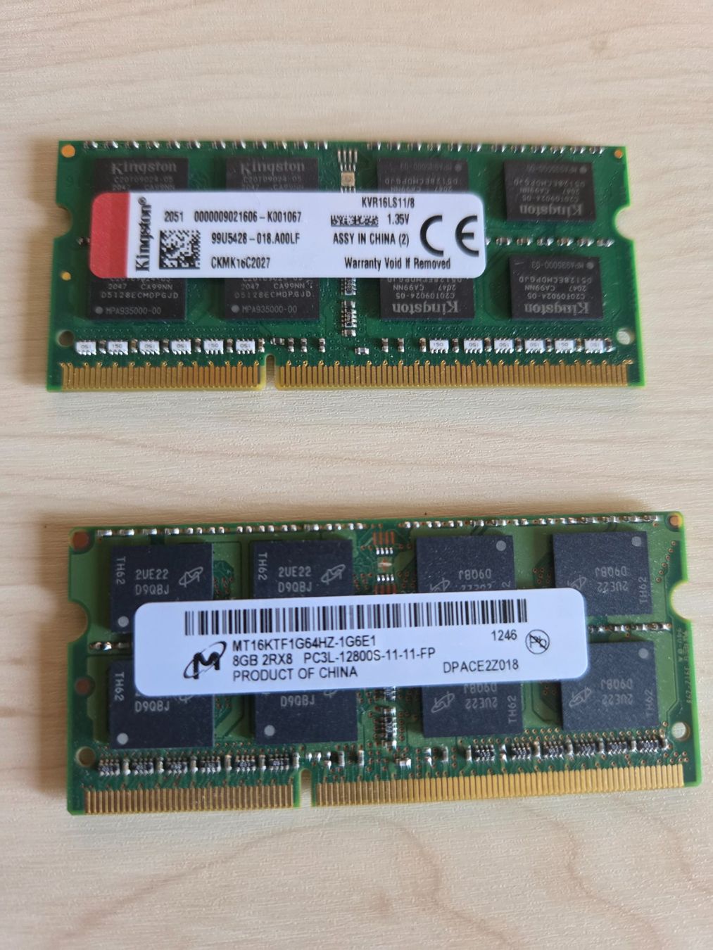 Kingston Mémoires / RAM: x2 DDR4 RAM 8GB – D'occasion à Baden par Sonne2012