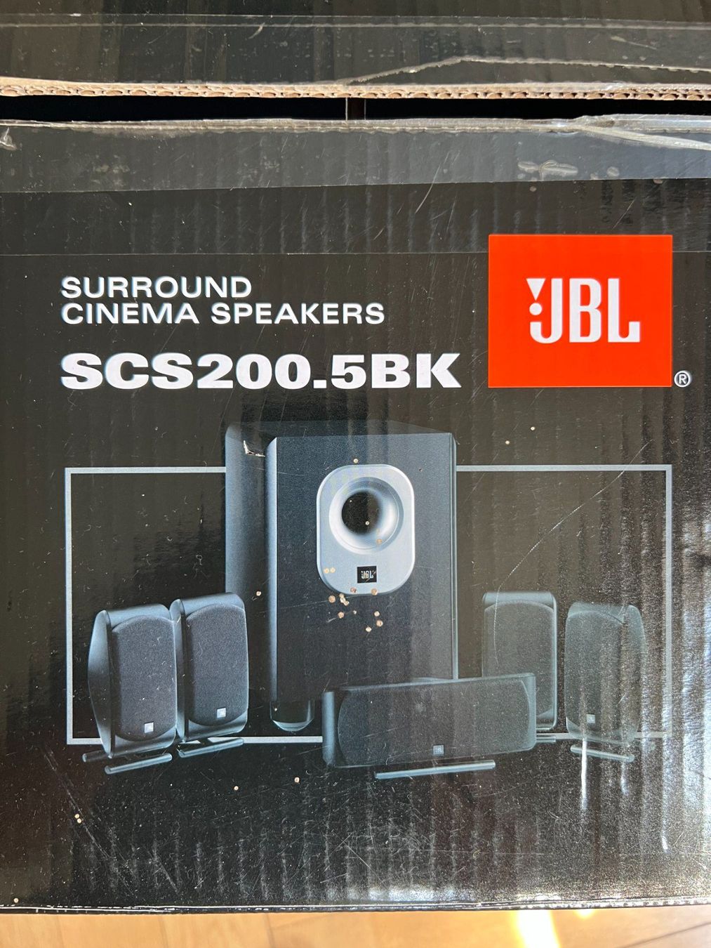 JBL Home Cinema: JBL Surround Cinema Speakers SCS200.5BK – Usato da Bern venduto da BILLYBEN