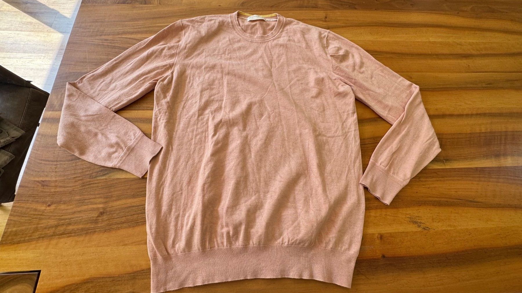 Maison Scotch Maglioni & Felpe: Schöner Scotch & Soda Pullover Feinstrick Gr. XL Lachs NWT – Nuovo (secondo la descrizione) da Meiringen venduto da Jackwashere