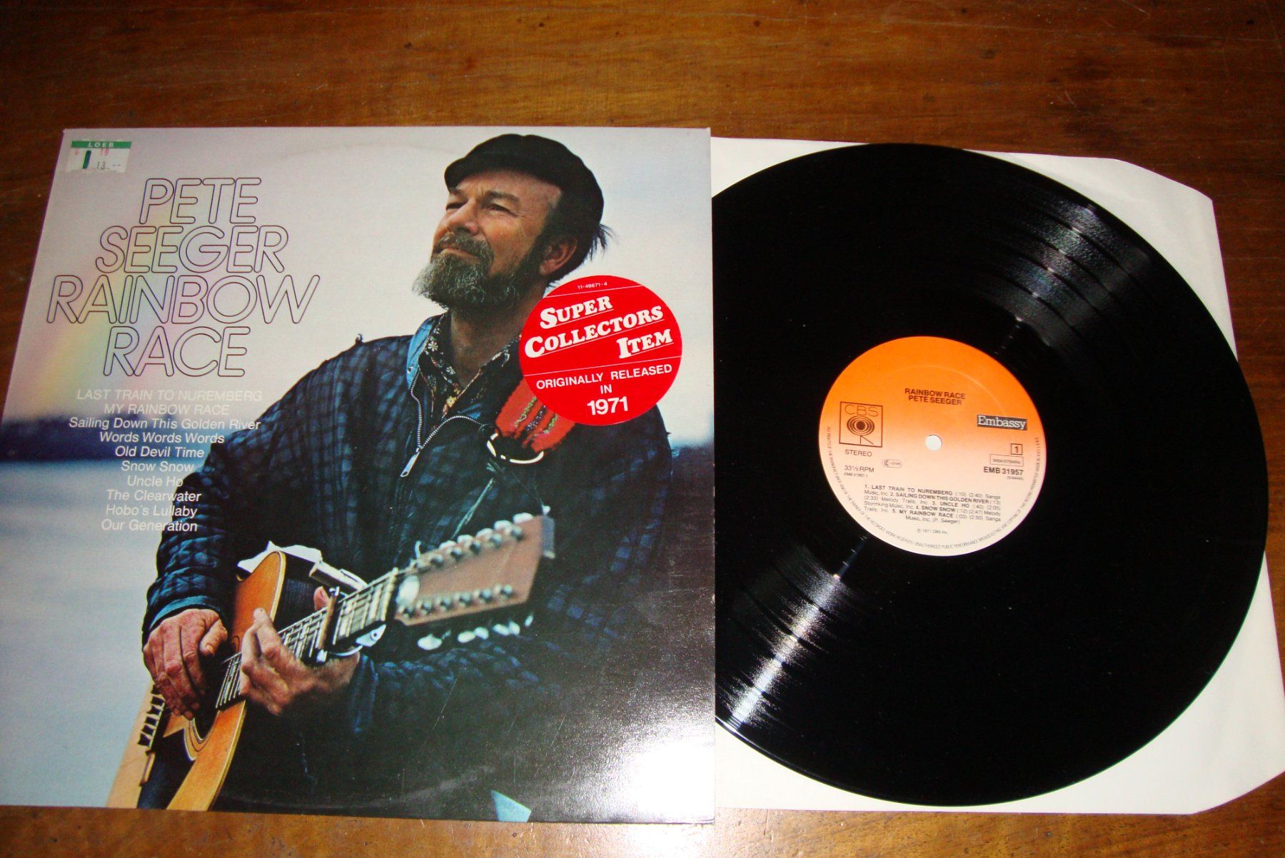 Dischi in vinile: PETE SEEGER - Rainbow Race LP – Usato da Bern venduto da Uli_10_11