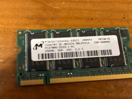 256 MB DDR 333 CL2.5