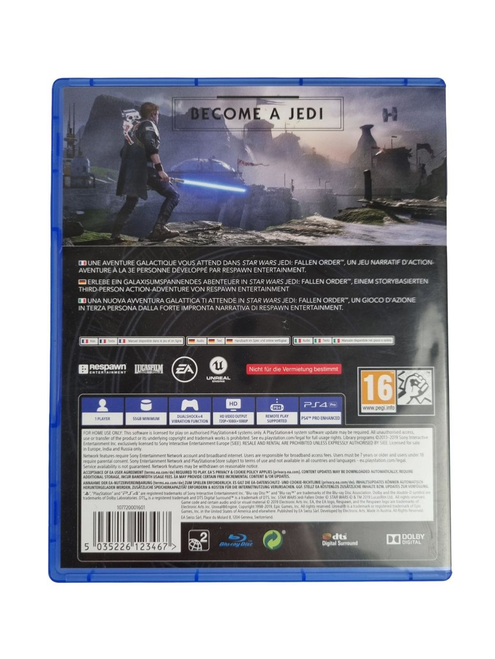 Jeux: STAR WARS Jedi Fallen Order PS4 – D'occasion à Wangen b. Olten par Restwert_Wangen 1