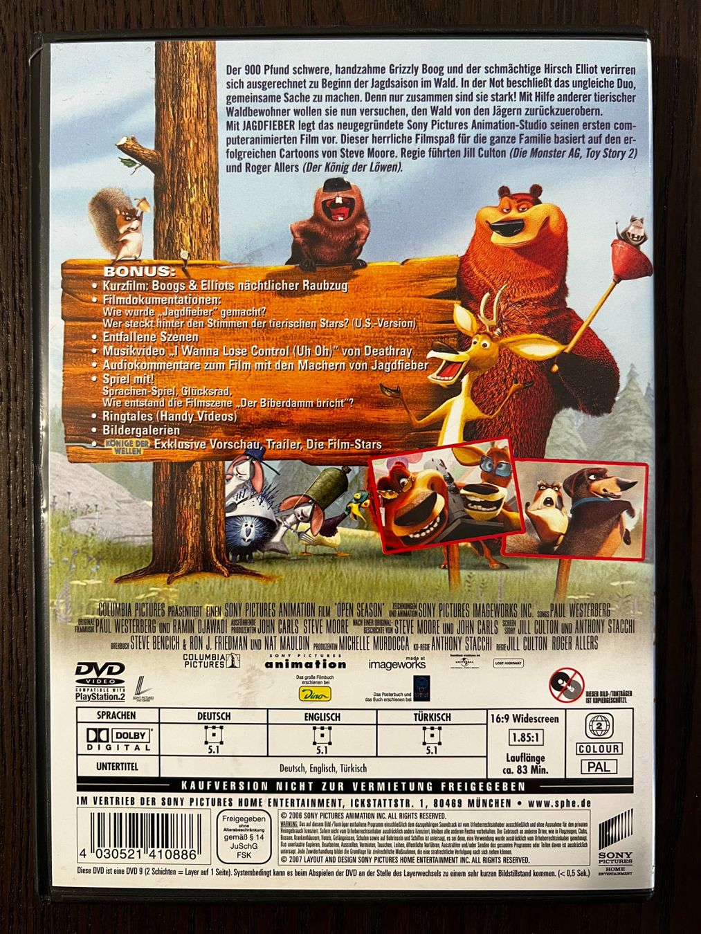 Tutti i DVDs: Jagdfieber – Usato da Zürich venduto da FilmFreunde 1