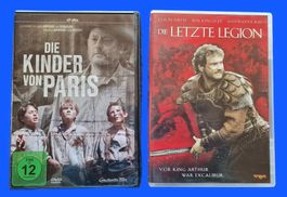 2 DVDs:   Die Kinder von Paris  /  Die letzte Legion