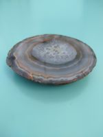 Tranche d'agate polie / Géode opaline / décoration naturelle