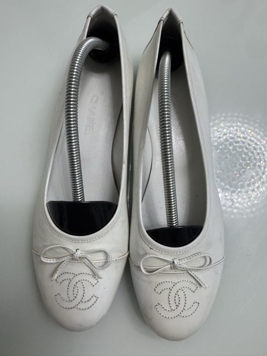Scarpe da donna: Ballerinas  weiss Grösse 40 Leder – Nuovo (secondo la descrizione) da Adliswil venduto da Jessik0