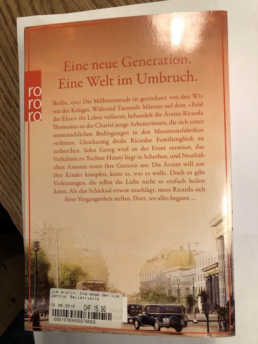 Libri: Helene Sommerfeld: Die Ärztin – Usato da Rain venduto da Denbie 1
