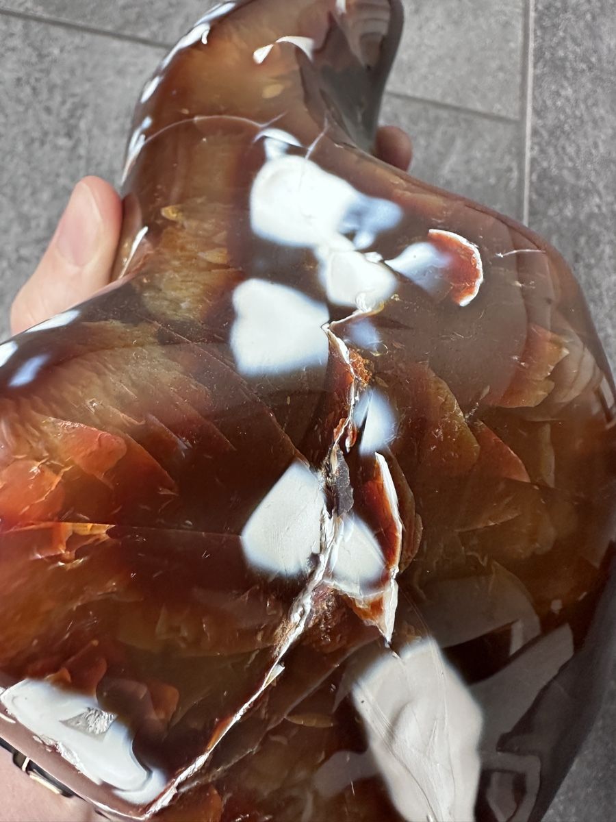 Mineralien & Heilsteine: Karneol Edelstein 2365g – Neu (gemäss Beschreibung) aus Magden von Suki_ 7