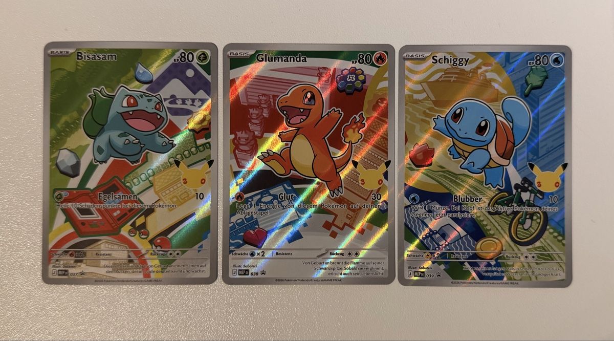 Pokémon Carte collezionabili: Pokemon Erste Partner 1 Set – Usato da Au SG venduto da Bego1