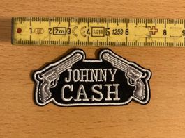 Johnny Cash Patch Sticker Aufnäher Metal Rock Band 1