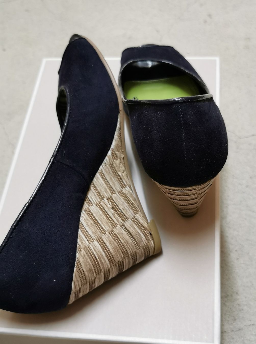 Scarpe da donna: Pumps blau, 36, keilabsatz – Nuovo (secondo la descrizione) da Effretikon venduto da Movie99 3