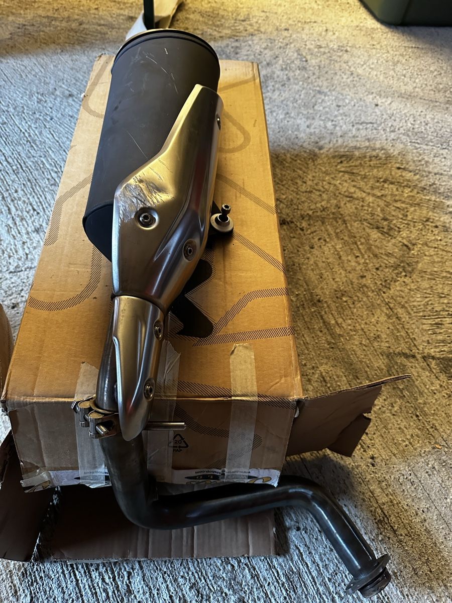 BMW Sistemi di scarico: BMW G310R Original Auspuff – Usato da Aedermannsdorf venduto da jos_762x 2