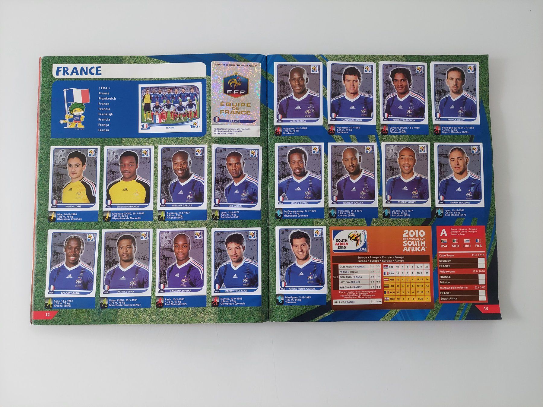 Panini Alben: Album Panini World Cup 2010 – Gebraucht aus Signy von oli_sn9g 6