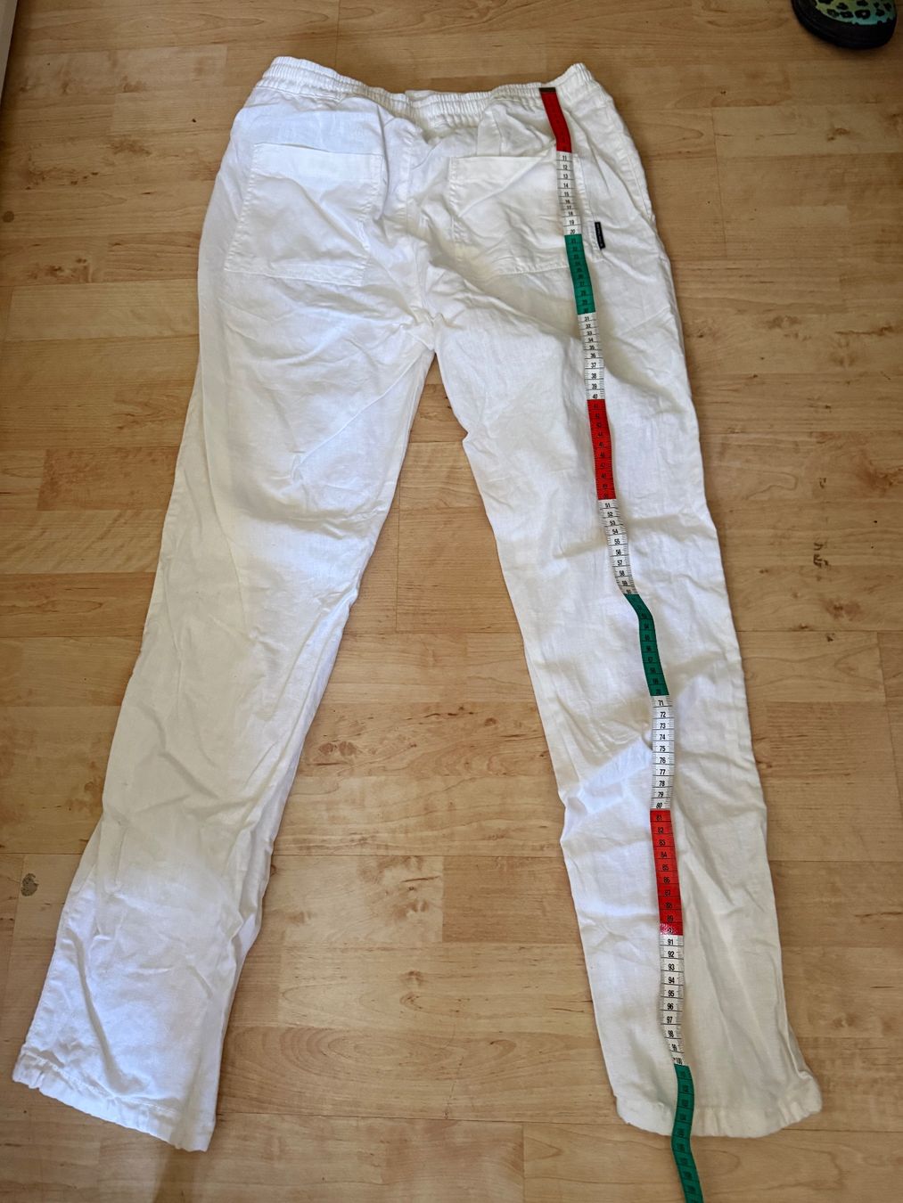 Tom Tailor Pantaloni: Tom Tailor Linen Pants, Size M, White, Summer Ready! – Usato da Zürich venduto da Vma_reuse 7