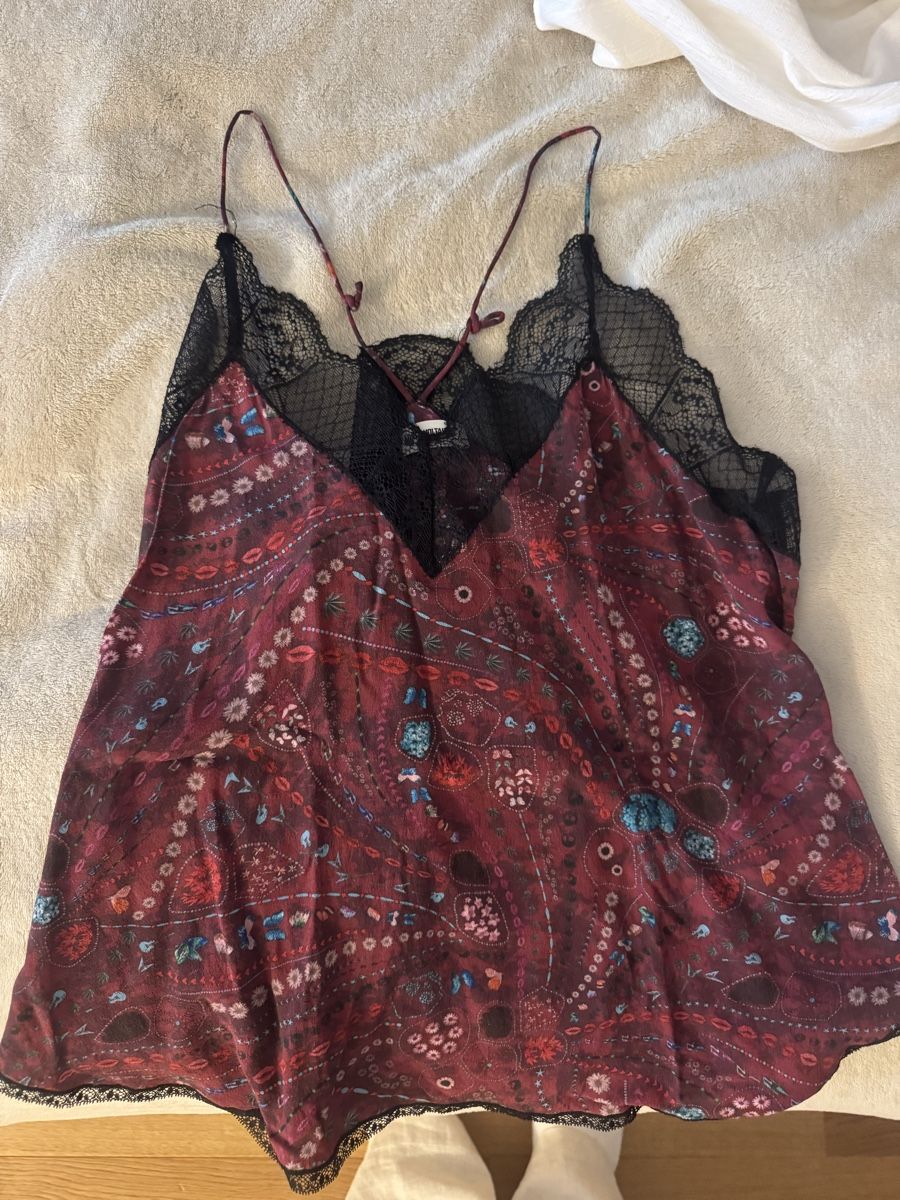 Zadig & Voltaire Tops: Zadig & Voltaire Top Christy Psyche Grösse S mit Spitze – D'occasion à Solothurn par jgu_xfz2 3