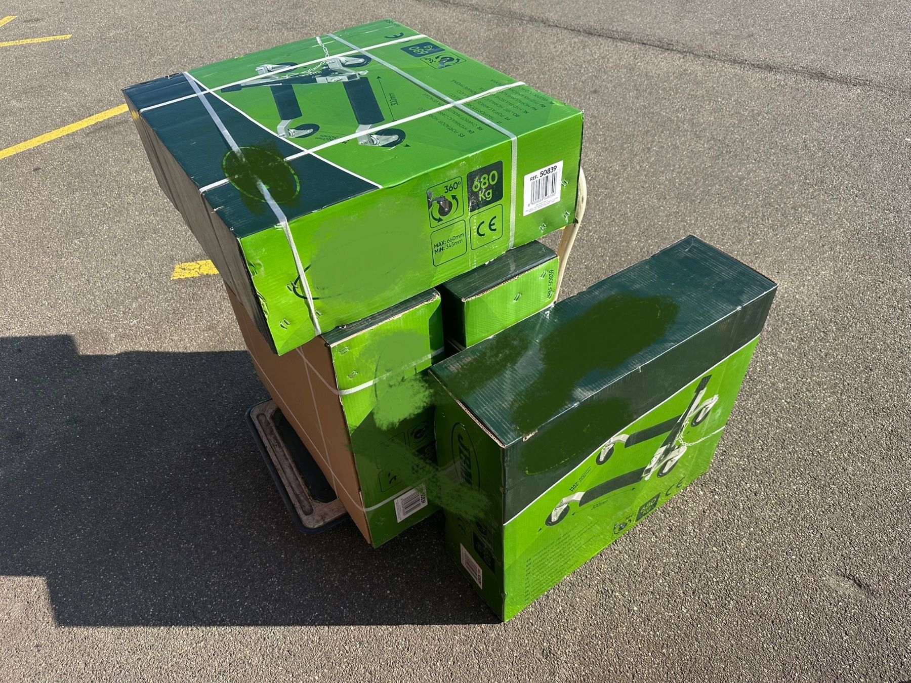 Valigie & Borse: Charriot Hydraulique 680kg – Nuovo e nell'imballaggio originale da Courrendlin venduto da shopwheels 4
