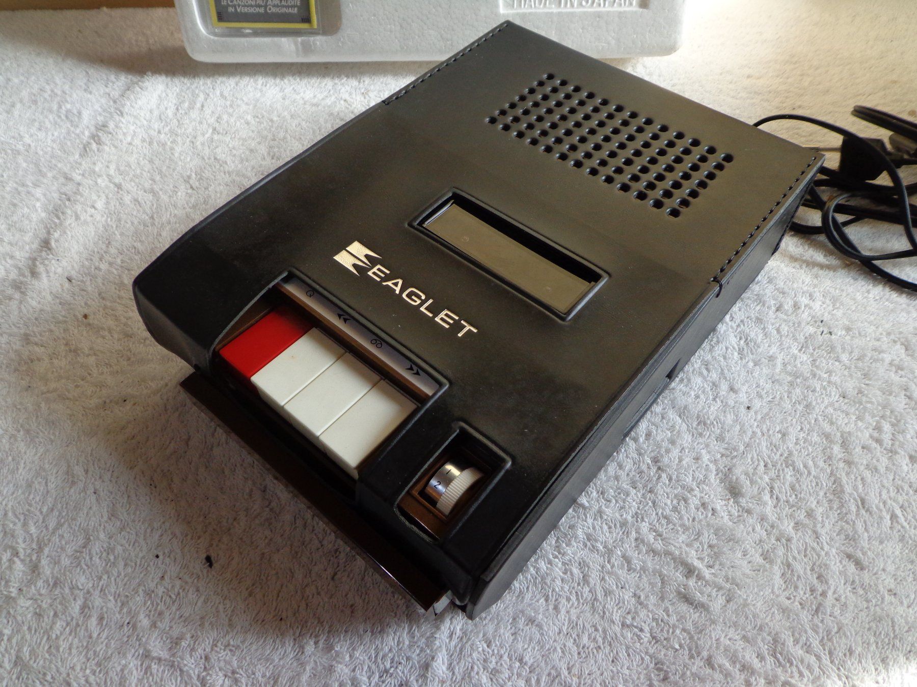 Aufnahmegeräte: Eaglet Cassette Recorder Solid State mit Zubehöre – Neu (gemäss Beschreibung) aus Ligornetto von Faffarel 5