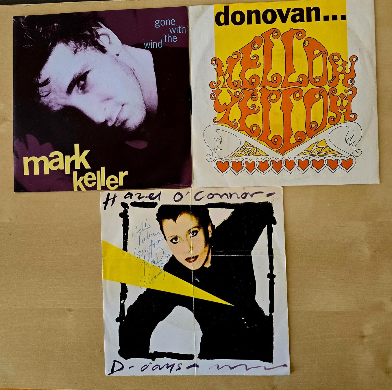 Dischi in vinile: Donovan Hazel OConnor Keller 7s singles – Usato da Lugano venduto da mdal