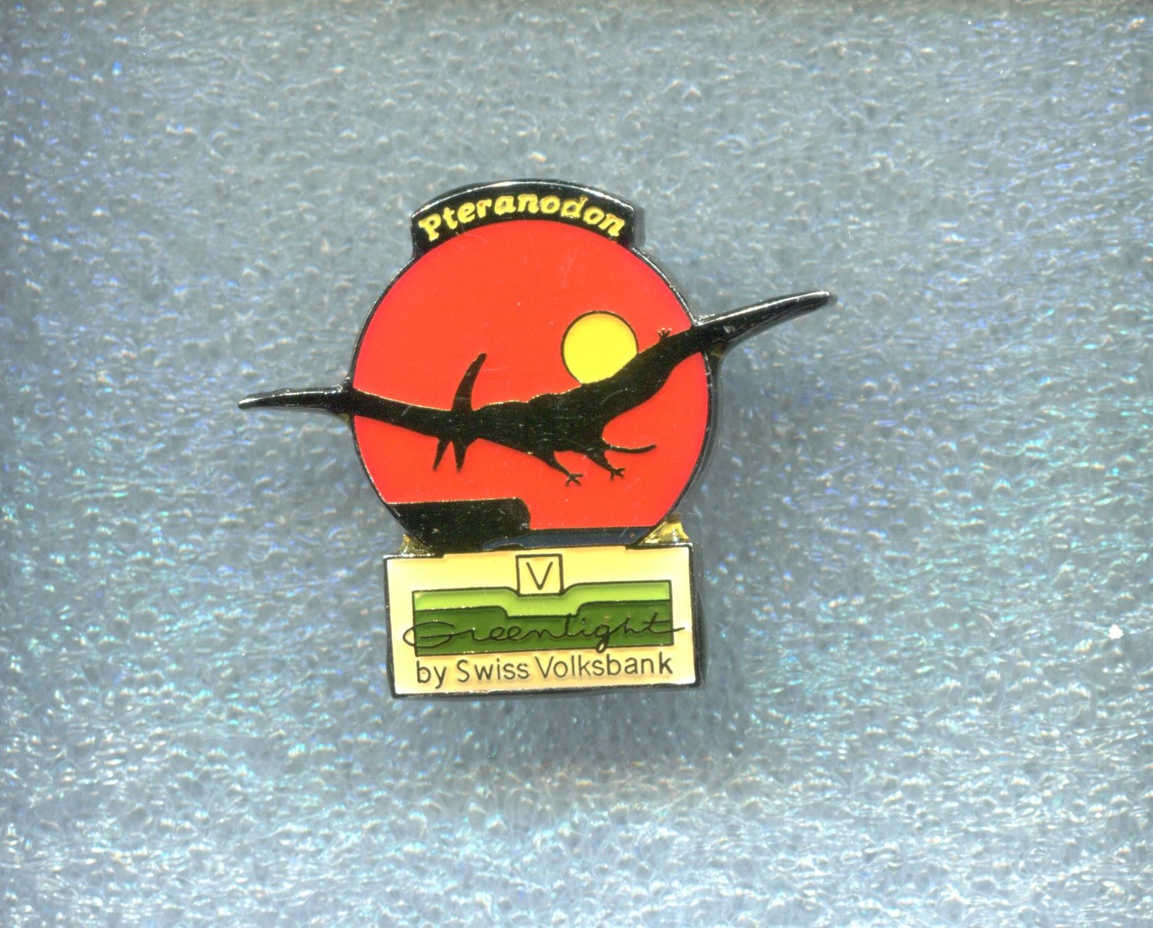 Placchette & Badge: VOLKSBANK  Pteranodon – Usato da Winterthur venduto da Sammleroase