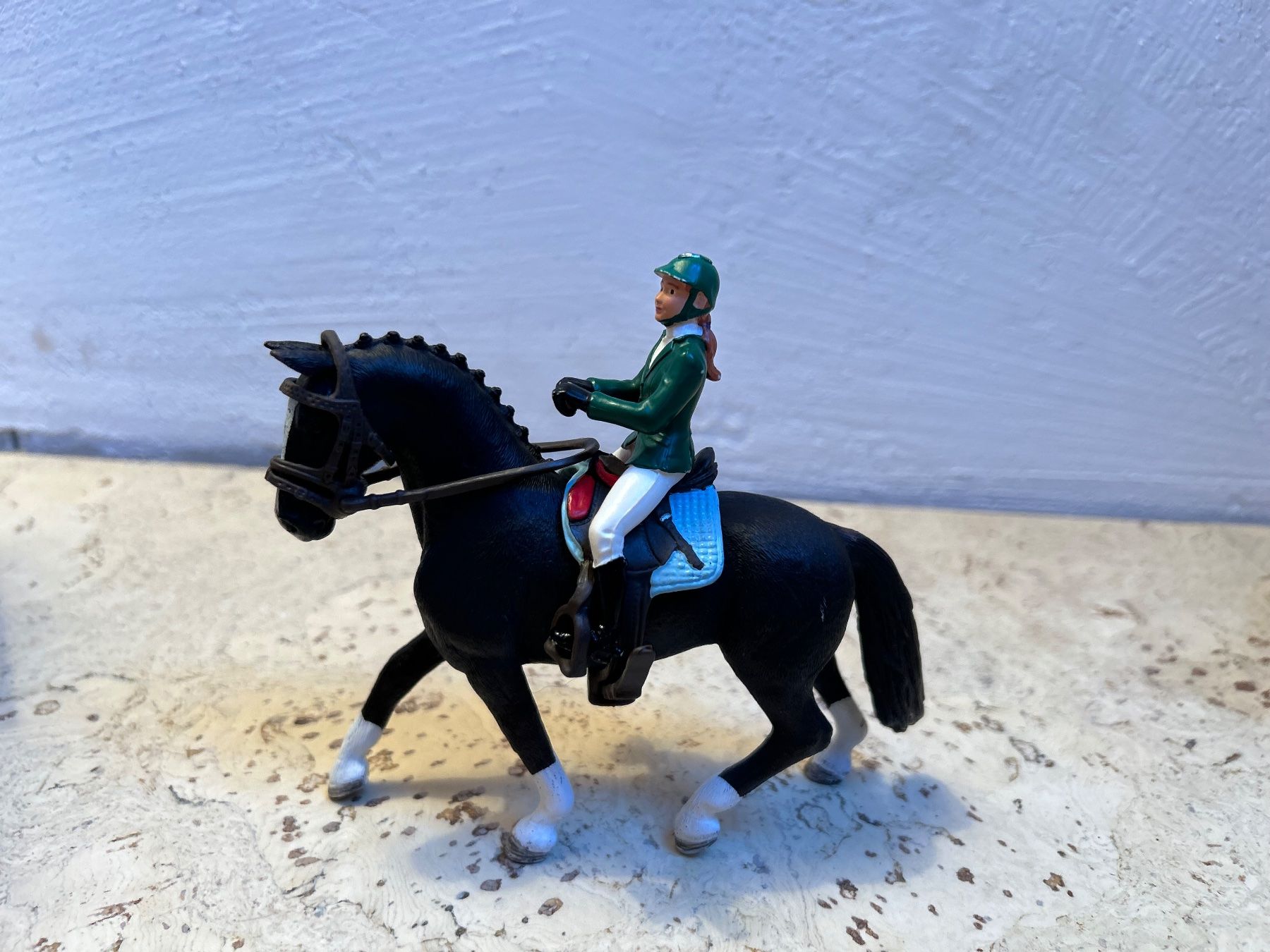 Schleich Giocattoli: Schleich Box mit Pferden und Reiterinn – Usato da sins venduto da ahudi 2