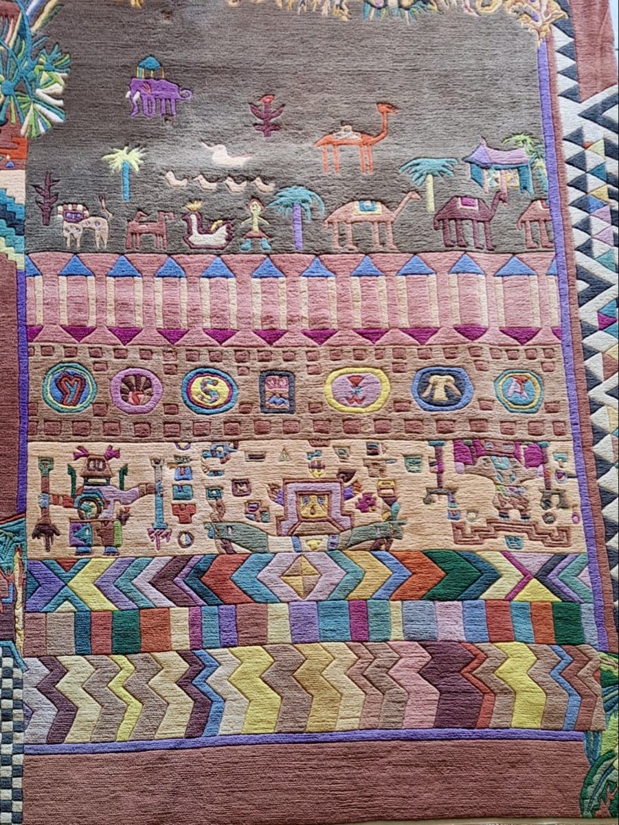 Tapis: Teppich Nepal Design Nini Ferrucci  – D'occasion à Riehen par Jvdm 1
