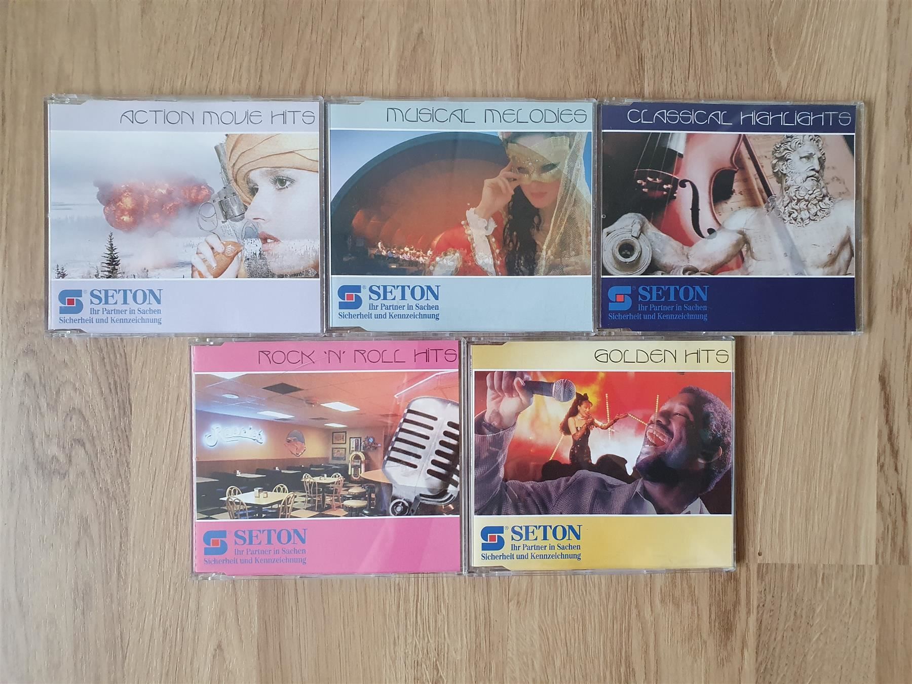 CD: Seton Hits Vol. 1 - 5 (Various / Special Edition) – Usato da Alpnach Dorf venduto da Burnbuster