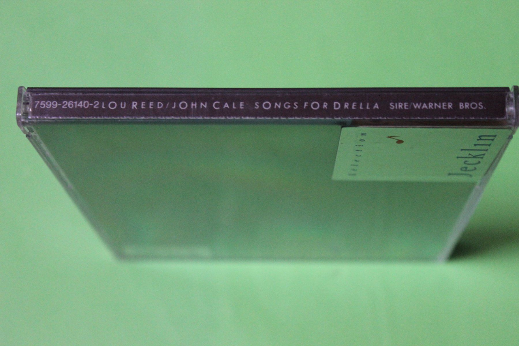 CDs: LOU REED / JOHN CALE - SONGS FOR DRELLA CD – D'occasion à Tübach par JamesStone 4