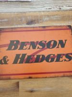 Benson & Hedges Blechschild, Vintage Stil, Top Zustand!