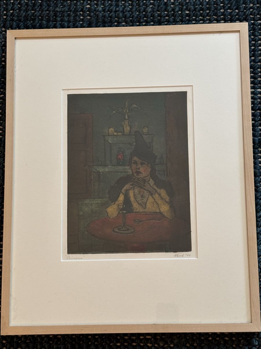 Grafica & Litografie: G. McCouch 1885-1956, Farbmonotypie – Usato da Zürich venduto da mbi_5bsz 1