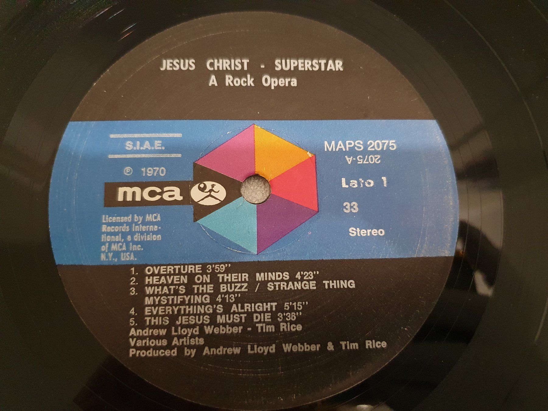 Schallplatten: Jesus Christ Superstar / 2 LP`s – Gebraucht aus Uster von Vinyl-Leidenschaft 5