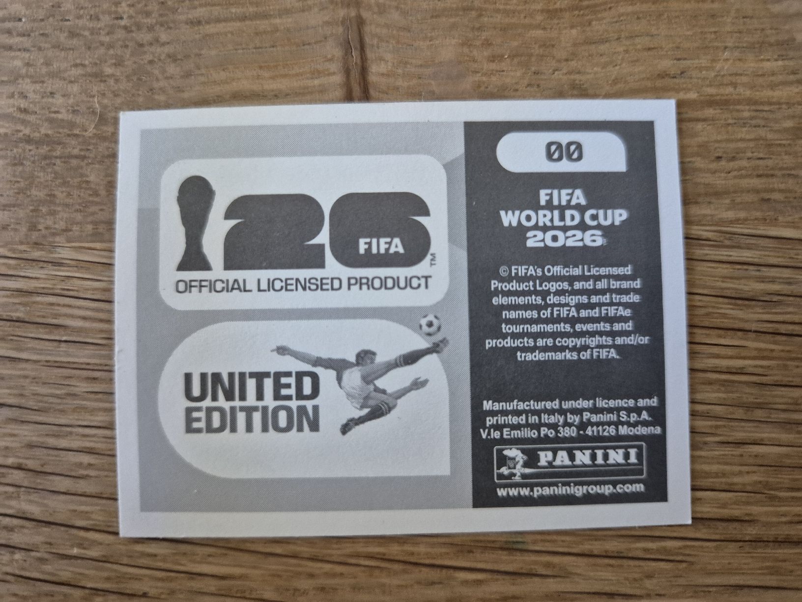 Panini Carte collezionabili: Panini FIFA World Cup 2026  Bild Nr. 00 – Nuovo (secondo la descrizione) da Bassersdorf venduto da sri_7nqc 1