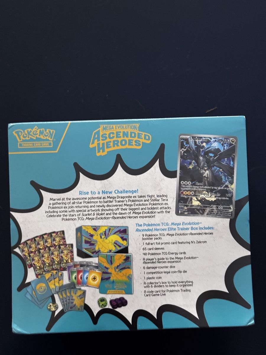 Pokémon Carte collezionabili: Pokemon Ascended Heroes ETB - SEALED! – Nuovo (secondo la descrizione) da Zürich venduto da thishoyaofmine 1