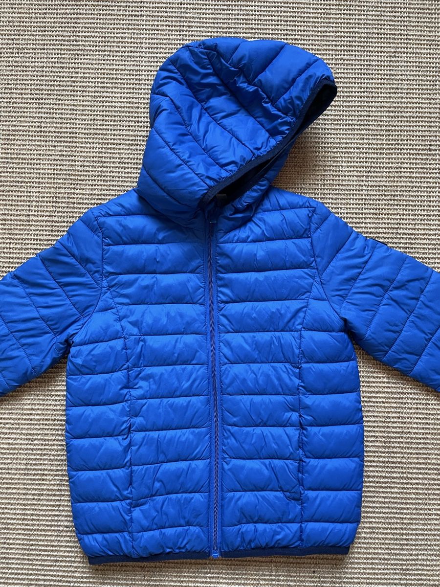 Okaidi Giacche & Cappotti: Okaidi Steppjacke Jungen blau Gr. 140 – Usato da Zürich venduto da EliseSchmitz 1
