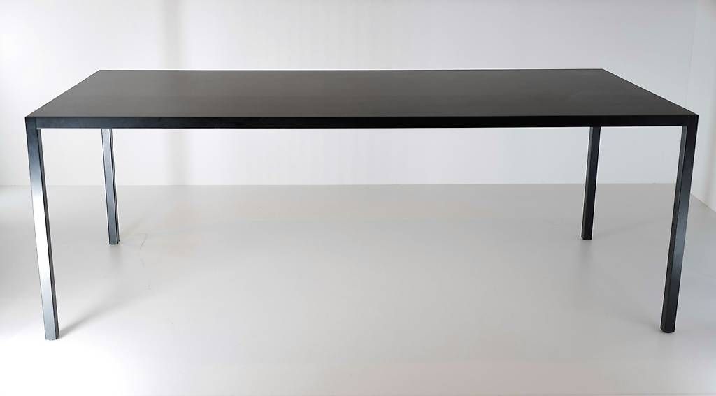 Tavoli: Moderner Tisch mit Eternit-Platte & Metallgestell 200x90 – Usato da Beromünster venduto da VSNC 5